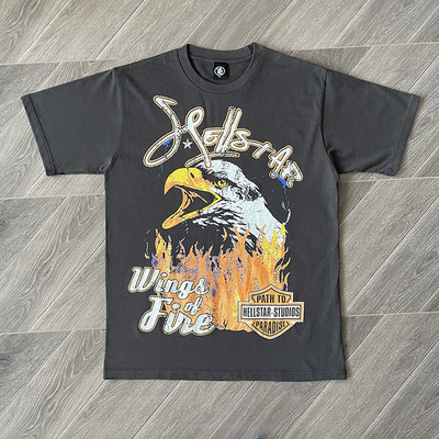 HELLSTARSTUDIOS短袖男女同款