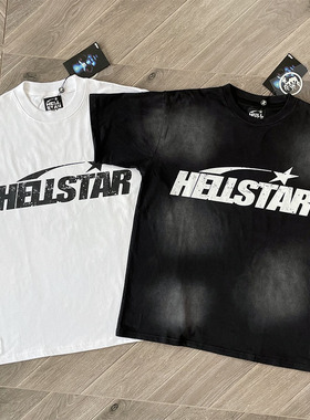 Hellstar Studios Gel Sport Logo tee男女纯棉短袖T恤欧美潮