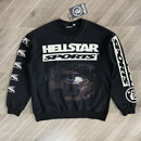 Studios Sports 洗水磨烂做旧卫衣 Hellstar Crewneck Hoodie