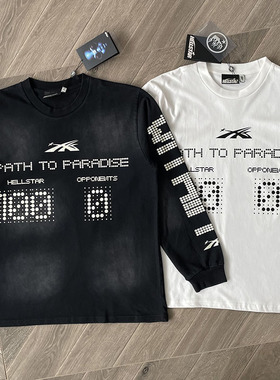 HELLSTAR Studios Scoreboard Long Sleeve 男女款休闲长袖T恤