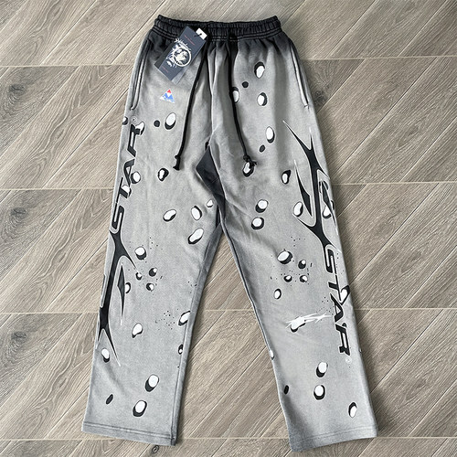 Hellstar Studios Sports Gel Pants 男女纯棉高街风休闲运动长裤