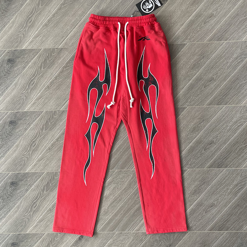 Hellstar Studios Sports Gel Pants 男女纯棉高街风休闲运动长裤