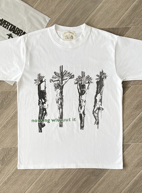 Vertabrae Push tee欧美风字母印花纯棉短袖T恤