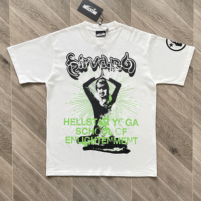 Hellstar Studios Yoga Tee 大logo ins欧美高街潮流短袖T恤