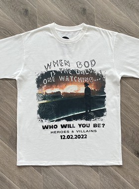 Metro Boomin Heroes and Villians Tee 周边巡演短袖T恤