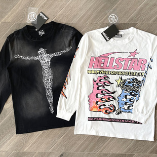 Helmet Brain Classic Tee Hellstar 欧美做旧水洗长袖 Studios