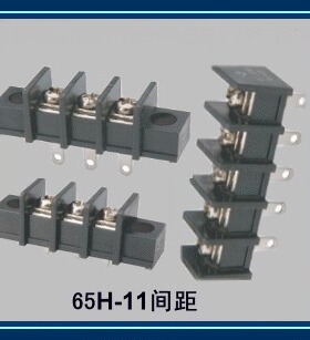 KF65H-11MM间距栏栅式接线端子可做加耳朵