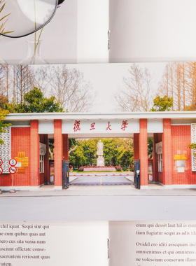 复旦大学塑封照片相片