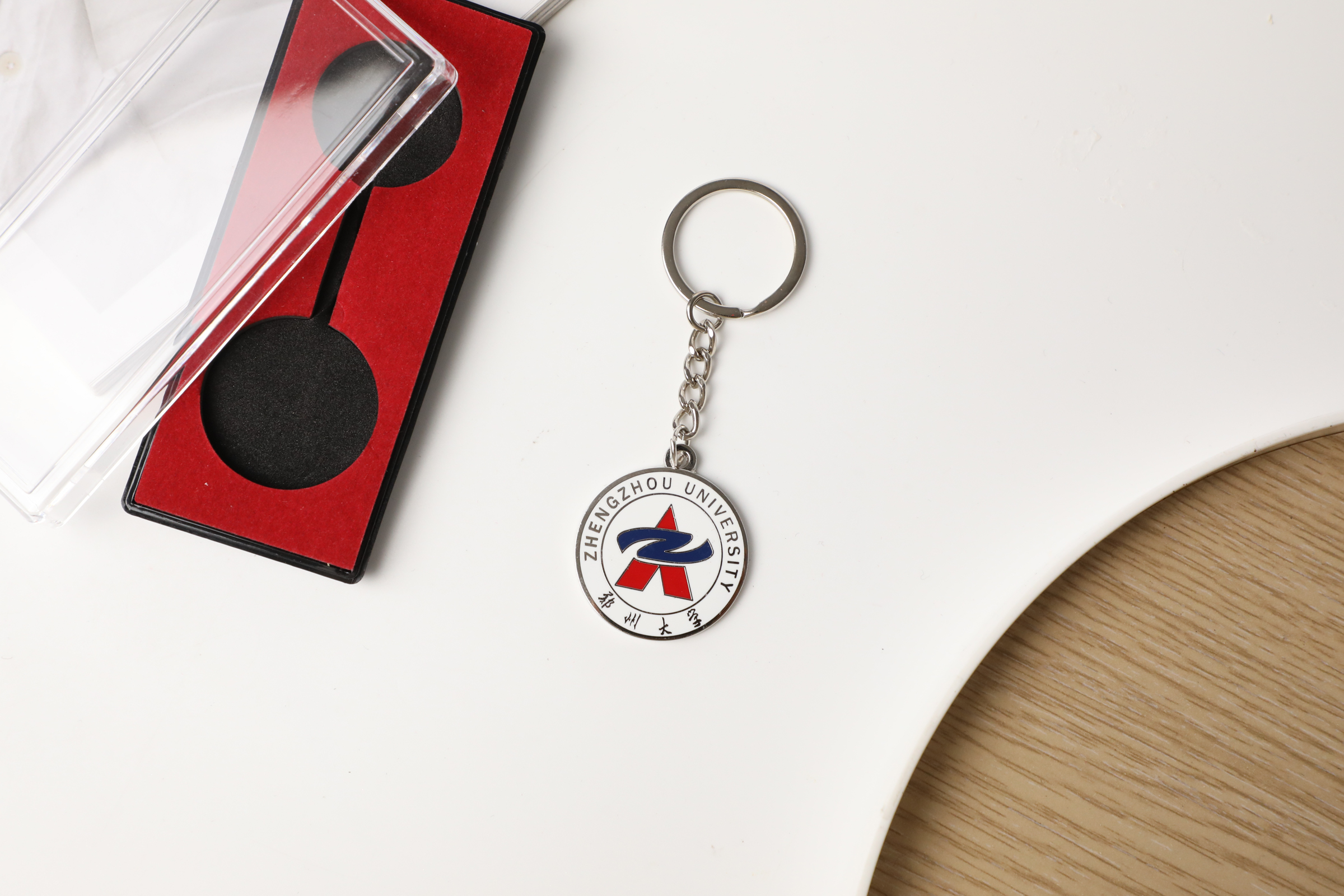郑州大学钥匙扣 郑大钥匙扣 郑州大学纪念品 郑大纪念品