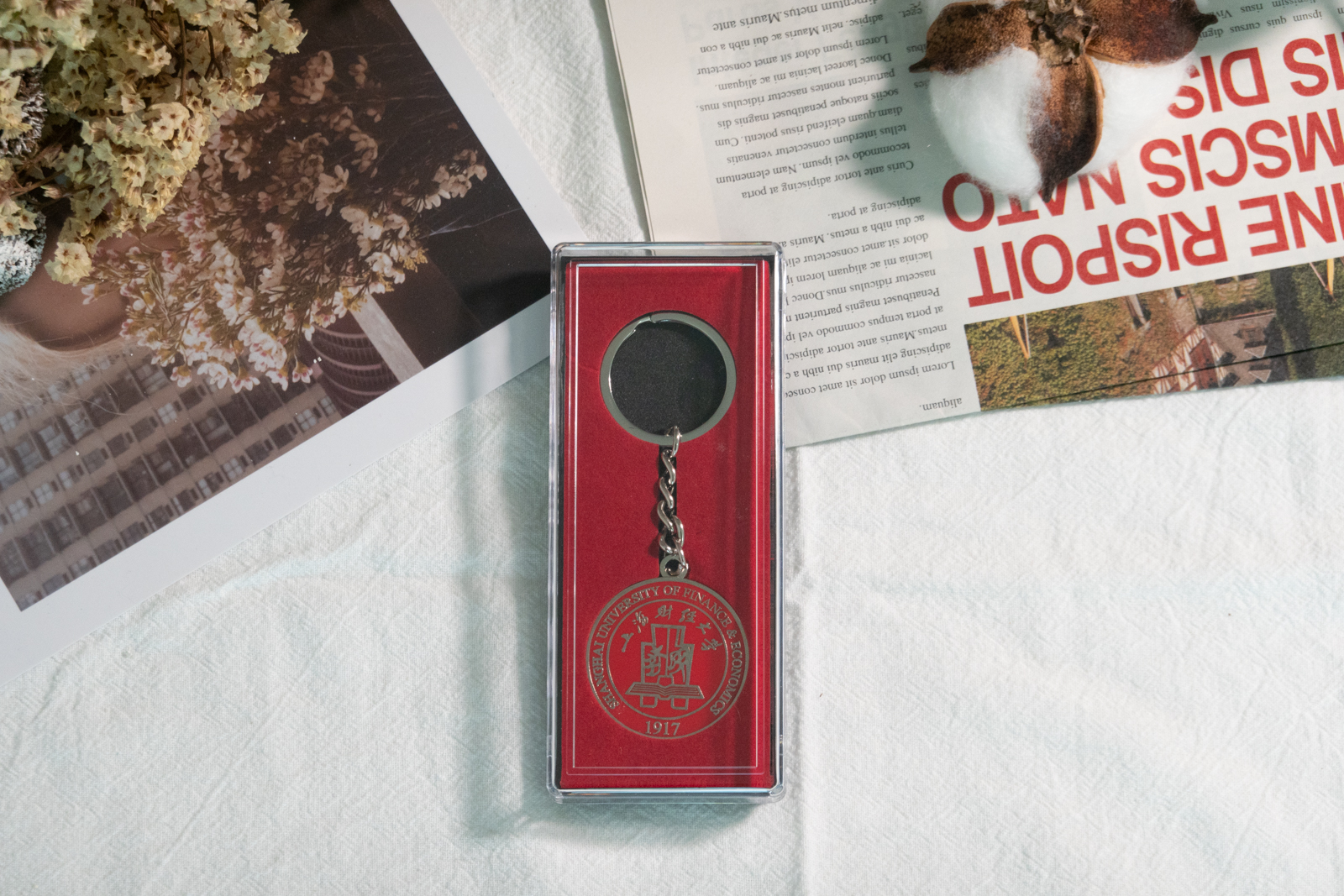 上海财经大学钥匙扣纪念品