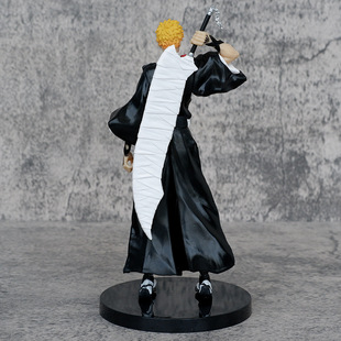 Bleach 死神 拔刀黑崎一护 一代 卍解 牛头斩月 盒装手办模型摆件