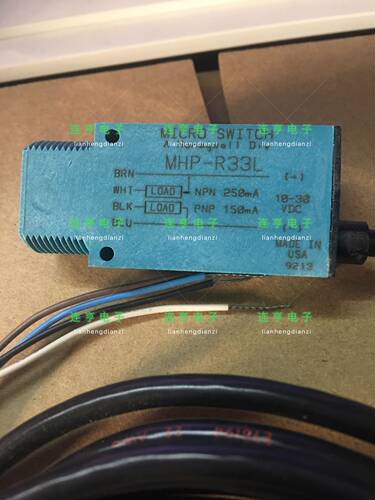 全新 霍尔韦尔MHP-R33L 光电传感器10-30VDC