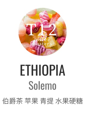 T12埃塞乌拉嘎索罗门水洗浅烘精品咖啡豆青提果酸花香手冲意式SOE