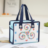 可爱卡通无纺布手提袋ins伴手礼品袋环保购物袋手机杂物收纳袋