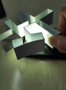 卓普3d打印耗材遮光白PLA PETG 1.75 发光广告字 立体字字壳 线材