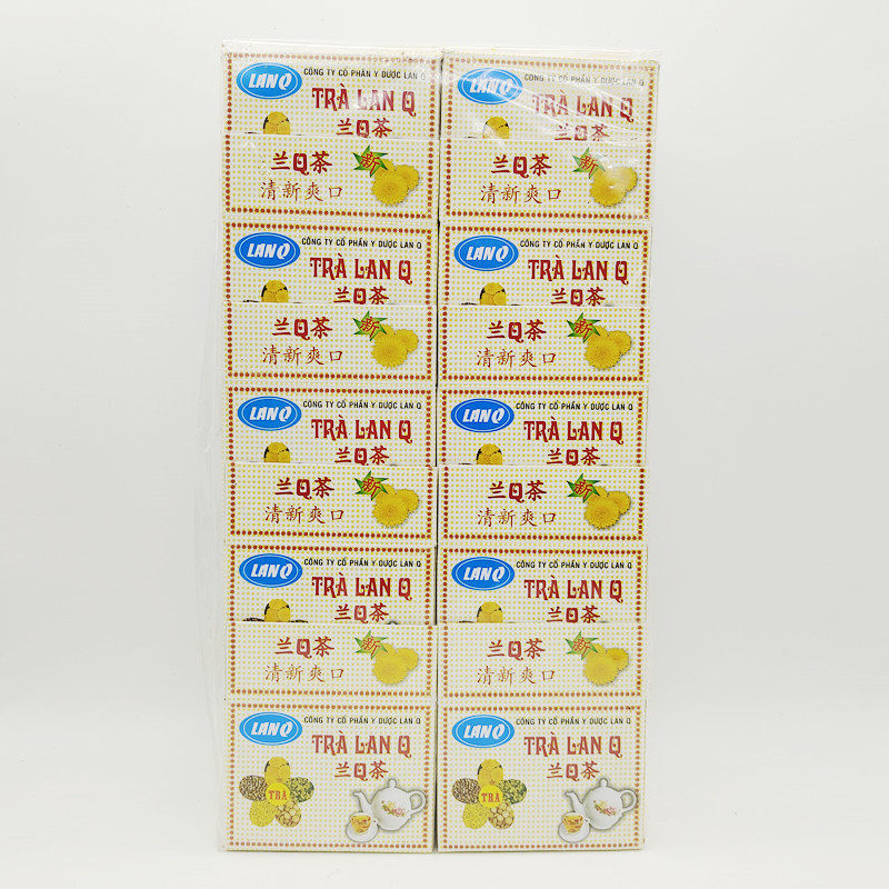 越南原装代购TRALANQ兰Q茶700克（70克X10盒）凉茶甘甜包邮
