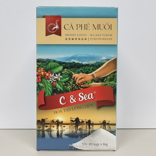 c&seaCampSeaCAPHE海盐味咖啡
