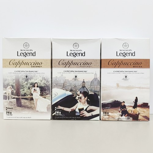 越南原装中原G7传奇Legend咖啡速溶三合一摩卡榛子椰子卡布味提神