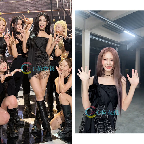 twice周子瑜女团同款闪亮打歌服
