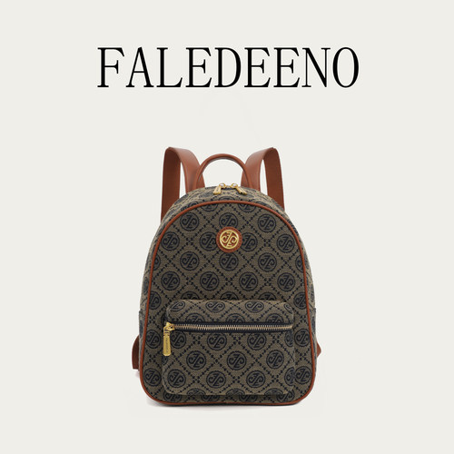 FALEDEENO/法莱迪诺新款女士休闲时尚百搭气质高颜值双肩包T611