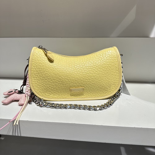 新款时尚泡泡纹饺子包女包百搭链条单肩腋下包洋气斜挎包休闲女包