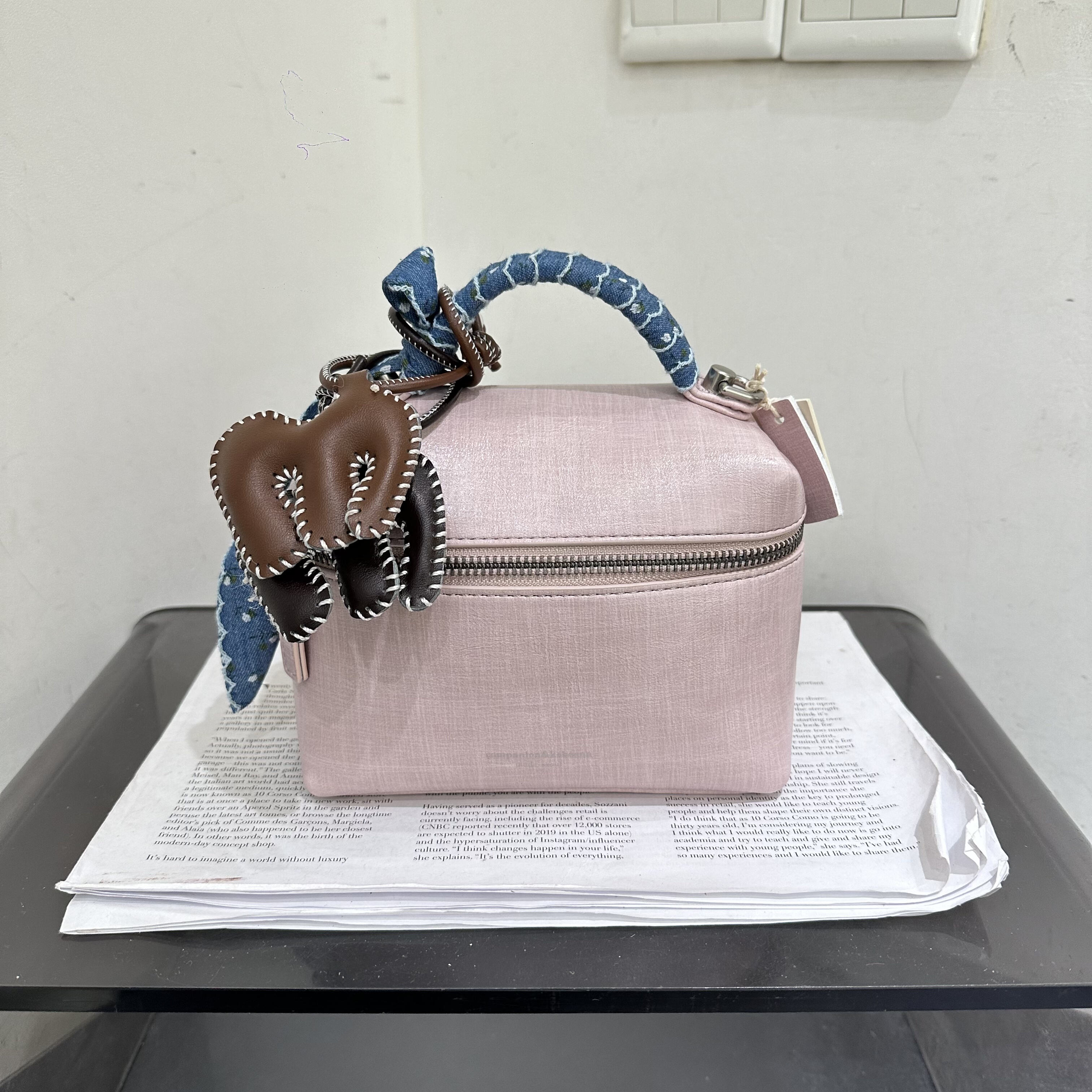 可彼娜新款时尚手提小方包女包斜挎包轻便复古休闲包百搭单肩包女