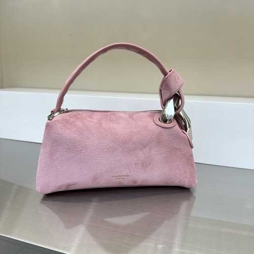 新款时尚小众简约手提枕头包大容量复古休闲女包包韩版纯色简约包