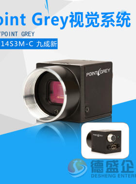 Point Grey灰点 FL2-14S3M-C 工业相机1394B接口 140万像素