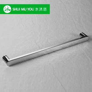 水沐悠高端304不锈钢隐藏木门单边拉手把手 正面打自攻钉