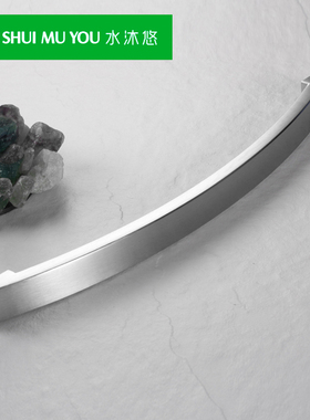 高端304不锈钢加厚款洗碗机冰箱面板木质柜门把手轻奢拉手L11XW