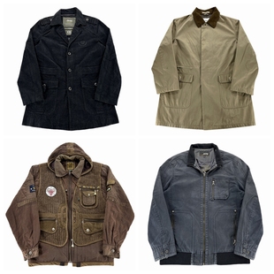 阿美咔叽男女秋冬巴恩风外套H67 复古猎人装 vintage古着工装 美式