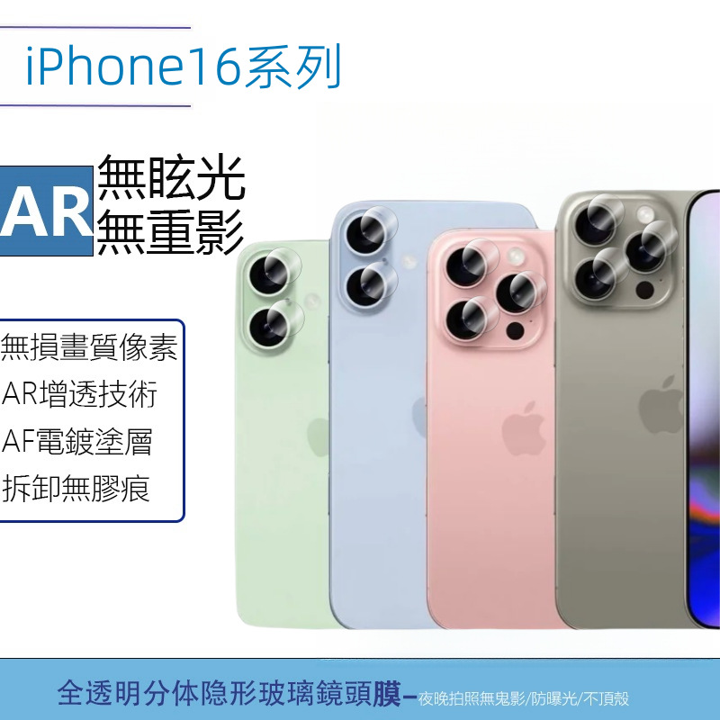 适用iPhone16pro镜头膜分