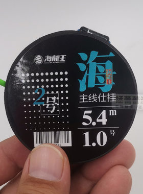 海龙王海2号台钓线组绑好成品