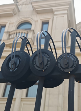 便捷极简mmcx头戴耳机50MM大单元 HiFi金属横梁 定制中空海绵套