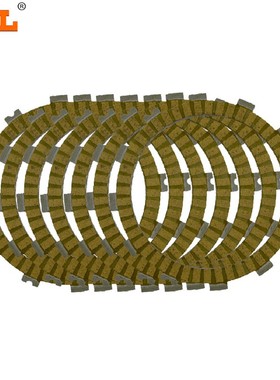 适配铃木DRZ/GSR400/BK600/DR650SE/盗匪/暴徒英祖玛1200离合器片