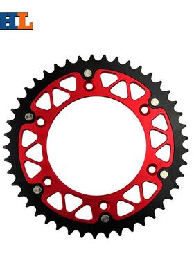 适配本田CR125/500 CRF250/230/150 CRE250/450大小齿 链轮 牙盘