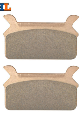 适配哈雷FLT FLHT FLHTCI 86-99 FLHR FLHRCI 94-99后刹车片铜基