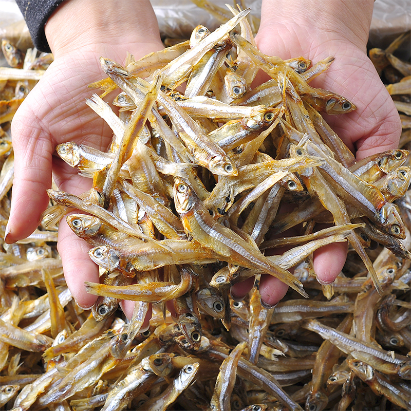 小鱼干500g包邮海鲜干货海燕小咸鱼干特产自制风干小干鱼仔小银鱼