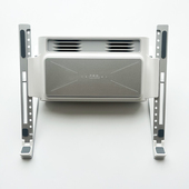 笔记本散热器半导体制冷电脑底座静音支架压风式 扇外星人外置平板