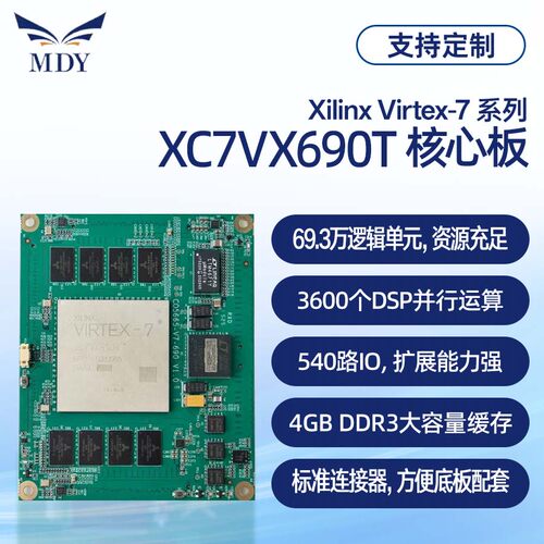 明德扬XILINXXC7VX690T核心板
