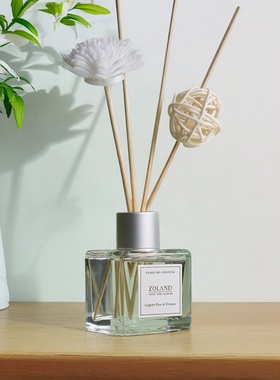 ZOLAND礼品装香氛藤条挥发香熏家居卧室内酒店除味无火香薰邂逅香