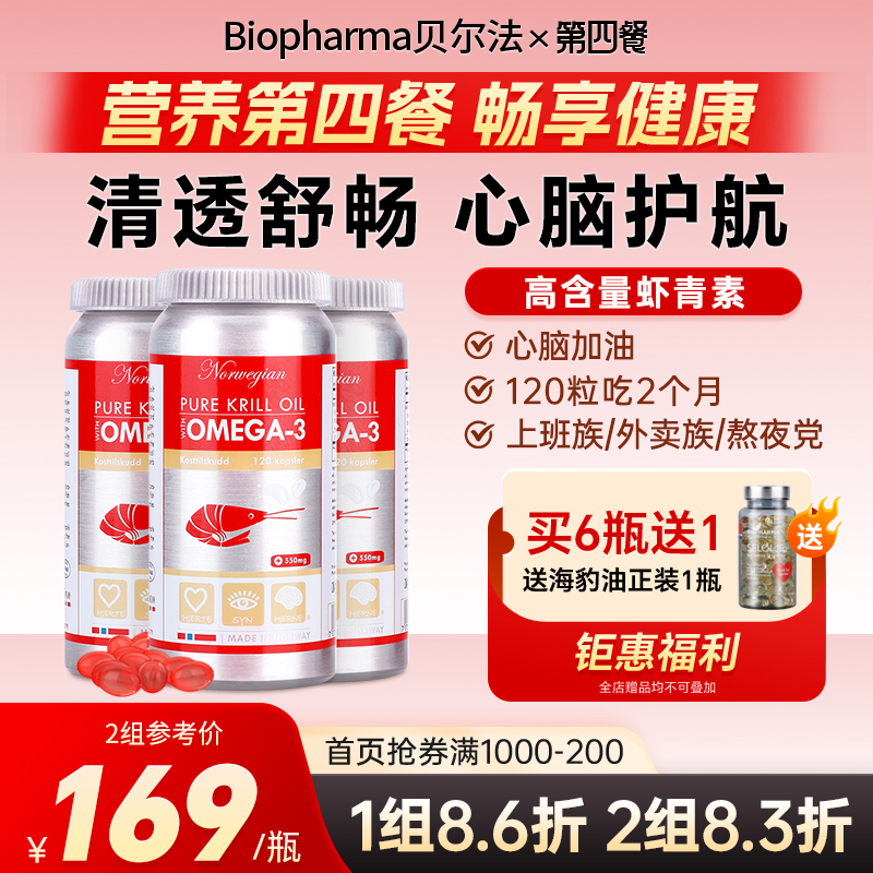 挪威磷虾油Biopharma呵护心脑