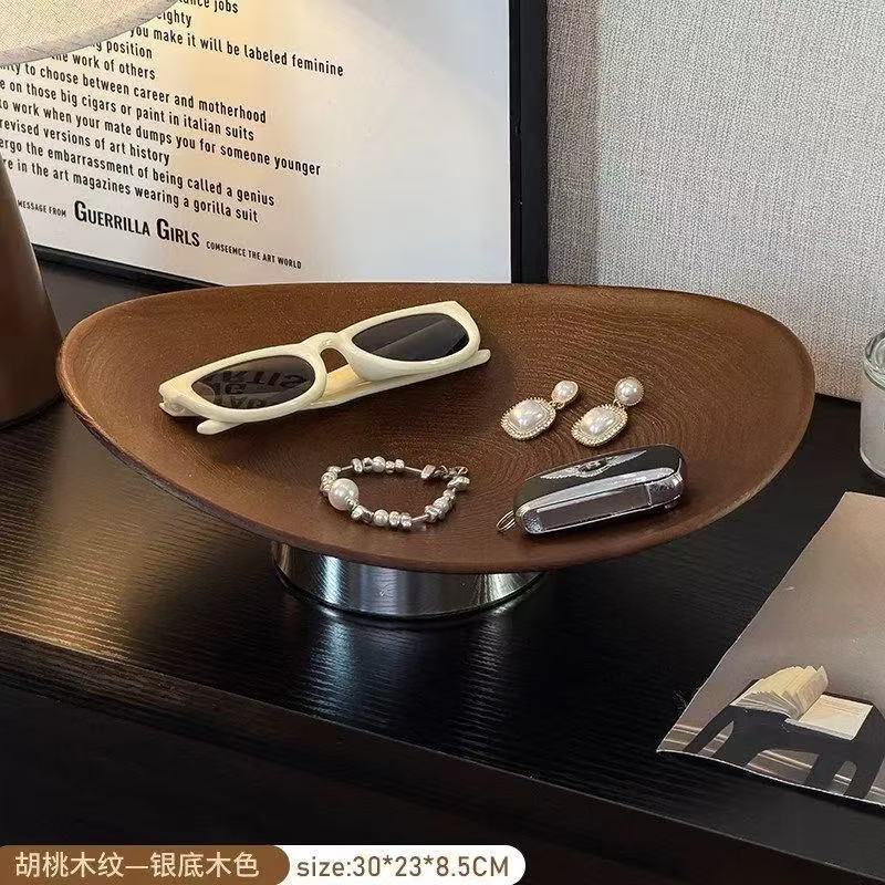 水果盘高级感家用新款轻奢高端水果盘客厅上档次摆放盘