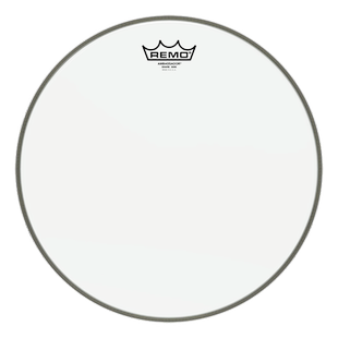 REMO AMBASSADOR HAZY SNARE SIDE美产瑞盟单层透明底皮军通鼓皮