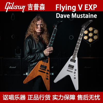 Gibson吉普森电吉他Dave Mustaine Flying V EXP艺术家签名款美产