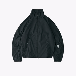 Woven简约宽松立领男款 Adidas SS25 Fos 夹克外套KC0137 阿迪达斯