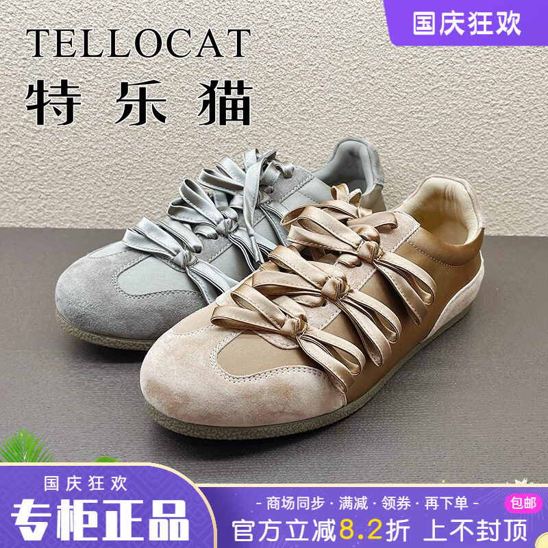 专柜正品特乐猫女鞋2026秋新款低跟平底舒适圆头时尚单鞋板鞋