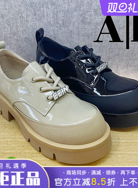 正品卡美星Ah女鞋热销春新款粗跟中跟方头英伦风单鞋AYL41S62012