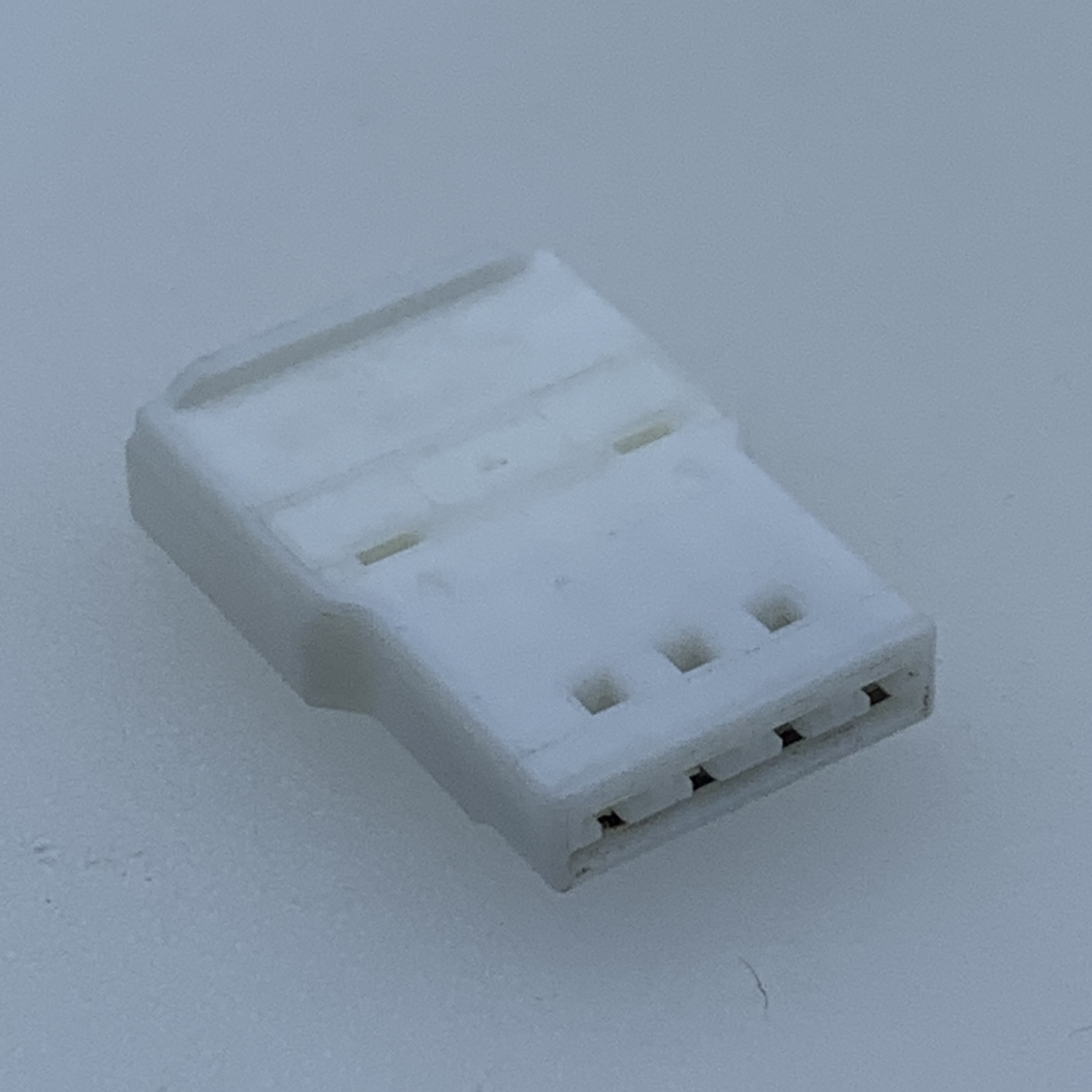 原装汽车连接器6098-7396/ 12A78 胶壳 4P线束插头外壳护套现货