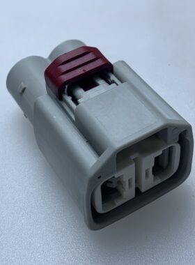 原装 汽车 连接器 4P 外壳 护套 线束插头 胶壳 胡连 灰色 现货